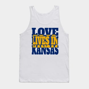 Love Lives in Kansas Tank Top